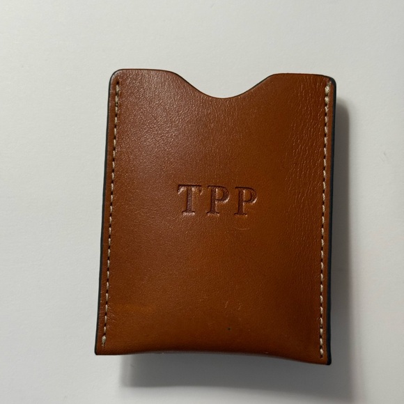 Barrington Original Money Clip in Harness Leather with box - Picture 4 of 7